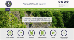 Desktop Screenshot of nationalstonecentre.org.uk